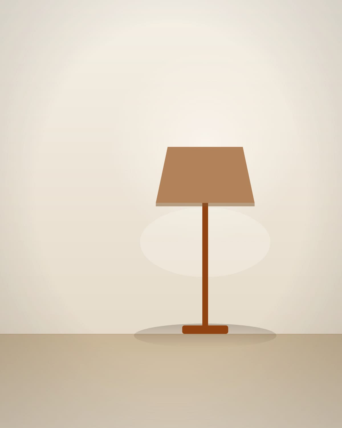 Birch Floor Lamp, view 3