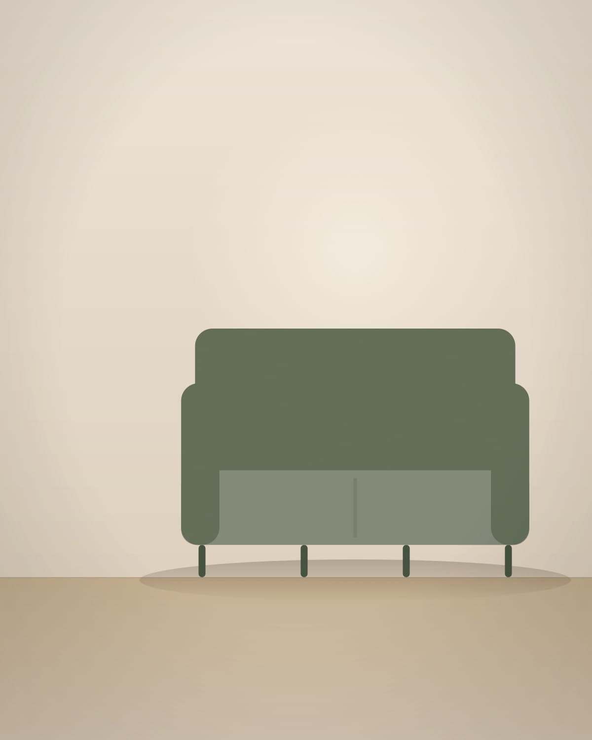 Fenwick Settee, view 3