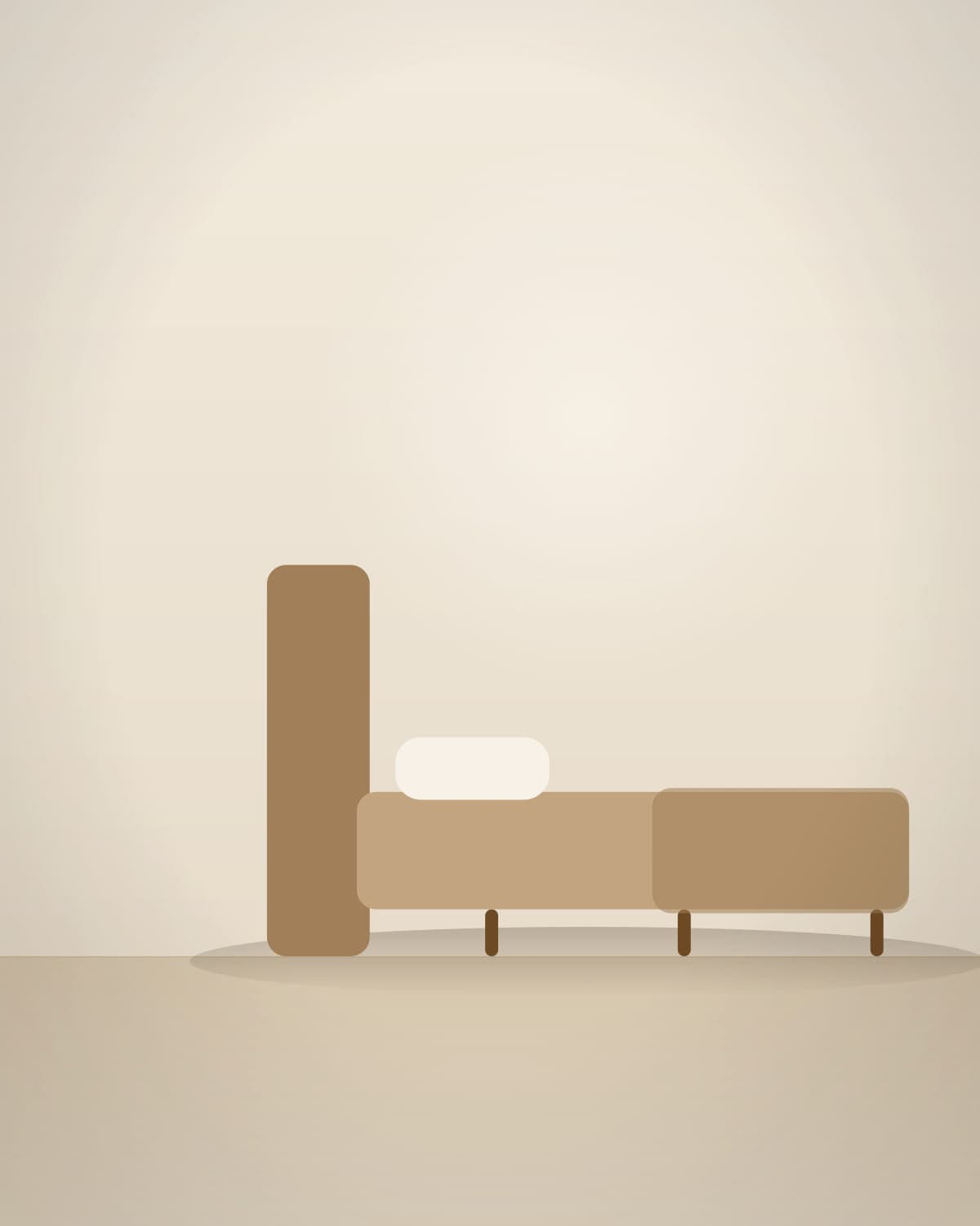 Meadow Platform Bed, view 3