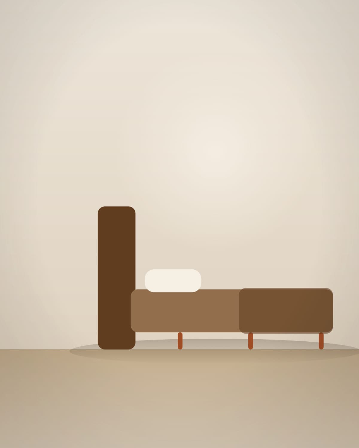 Sable Upholstered Bed, view 3